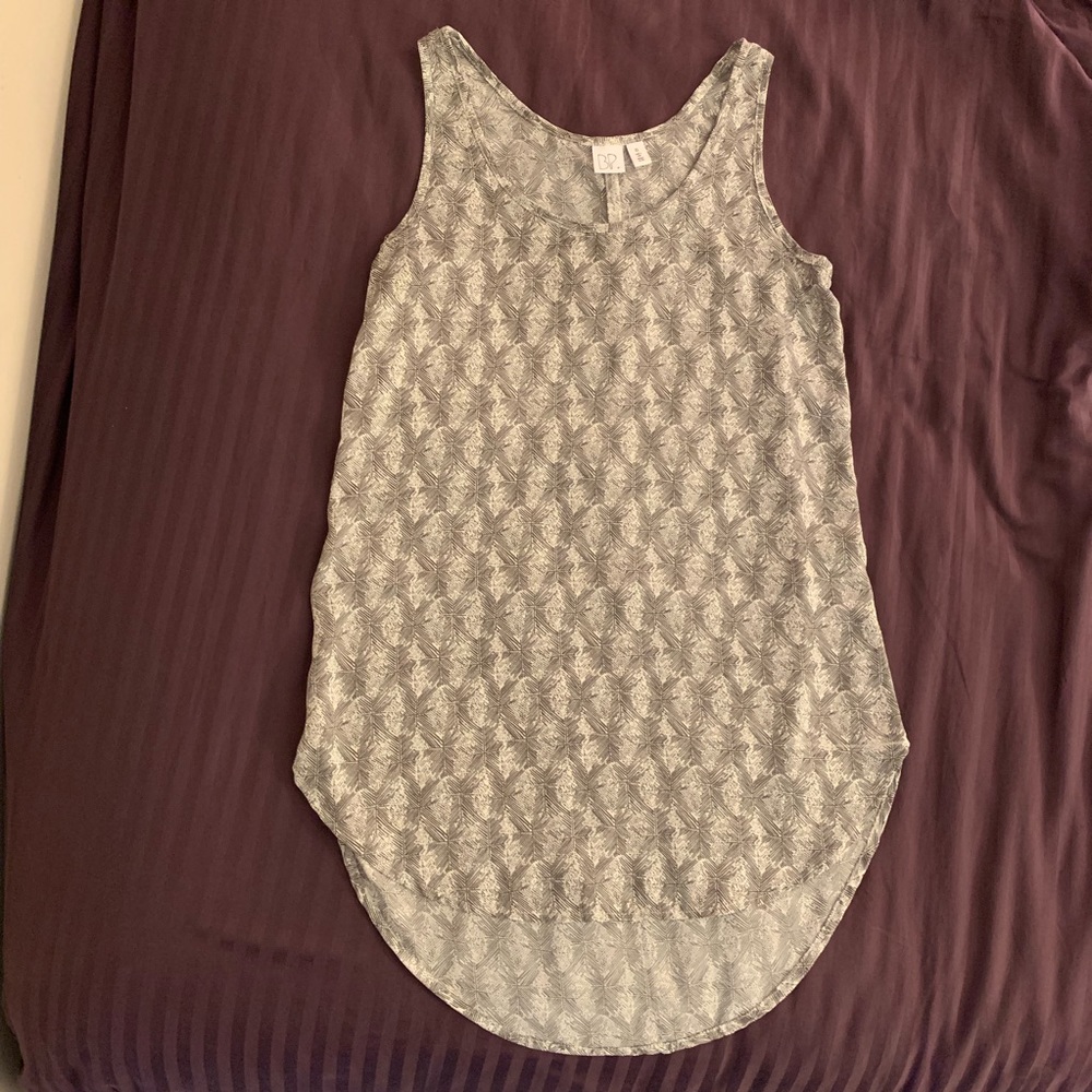 BP long gray tank